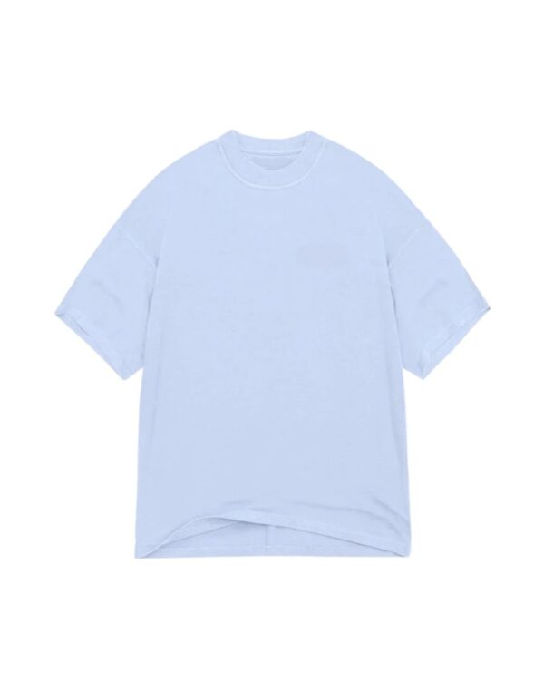 Light blue oversized washed T-shirt